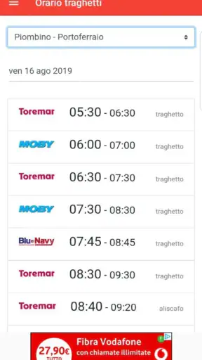 L'App Elbana screenshot