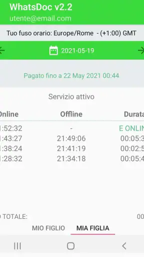 LastSeenOn - Traccia Online screenshot
