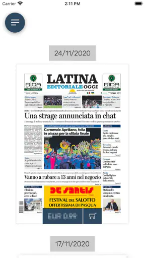 Latinaoggi.eu screenshot