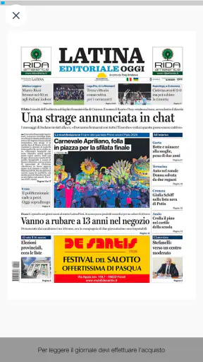 Latinaoggi.eu screenshot