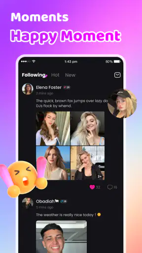 Lazzi - Live Video Chat screenshot