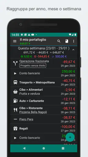 Le mie spese screenshot