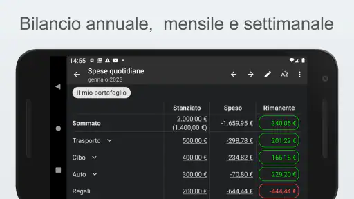 Le mie spese screenshot