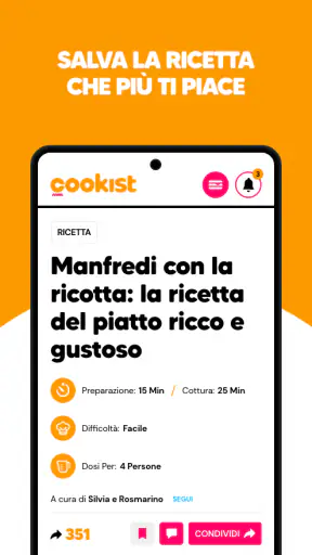 Le ricette di Cookist screenshot