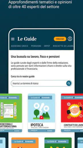 L'Economia Corriere della Sera screenshot