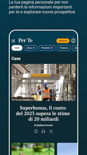 L'Economia Corriere della Sera screenshot