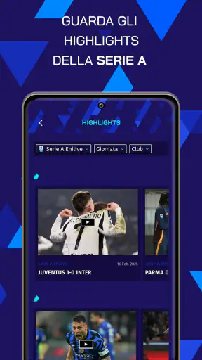 Lega Serie A – App Ufficiale screenshot