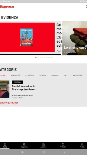 L'Espresso screenshot