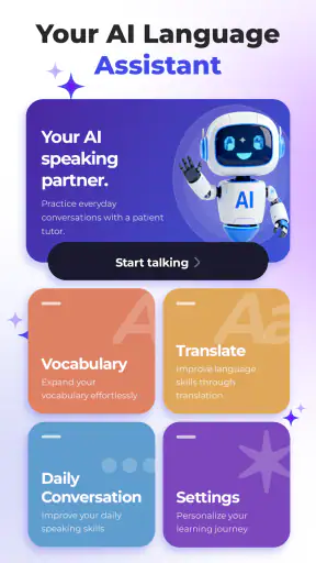 Lets Speak : Ai Language Tutor screenshot