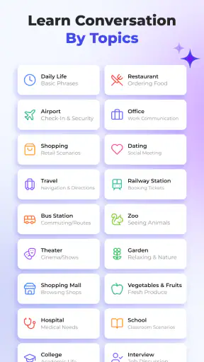 Lets Speak : Ai Language Tutor screenshot