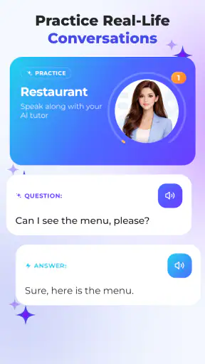 Lets Speak : Ai Language Tutor screenshot