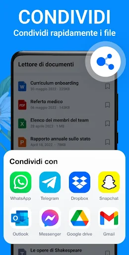Lettore di documenti: PDF, PPT screenshot