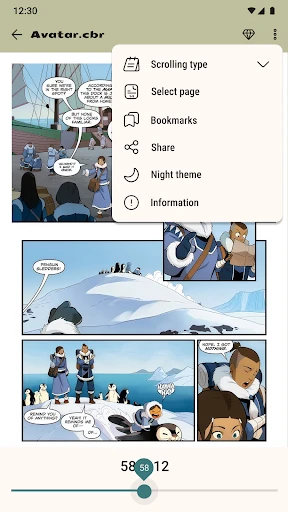 Lettore di fumetti (cbz/cbr) screenshot