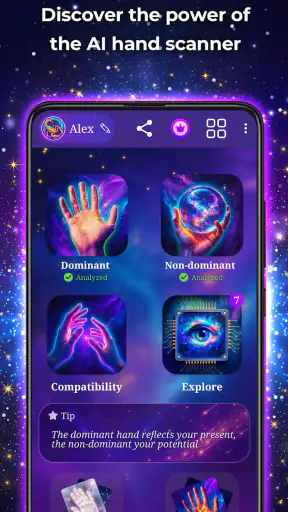 Lettura Mano IA - Scanner screenshot
