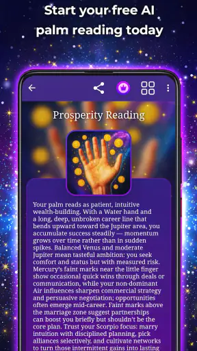 Lettura Mano IA - Scanner screenshot
