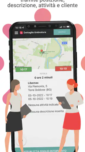 Libemax Rilevazione Presenze screenshot