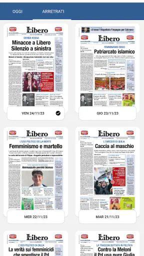 Libero Quotidiano screenshot