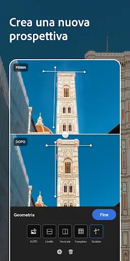Lightroom video e foto editor screenshot