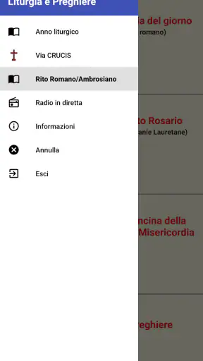 Liturgia e Preghiere screenshot