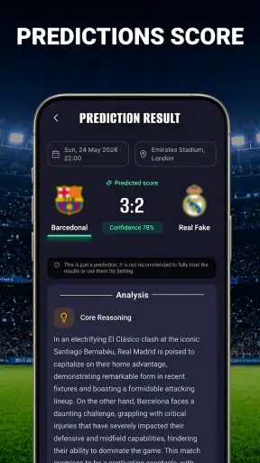 Live Football Stream HD Score screenshot