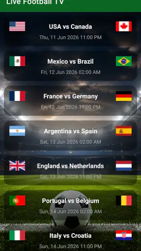 Live Football TV Sports screenshot