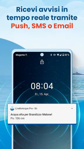 LivelloAcque HydroSOS screenshot