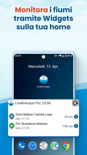 LivelloAcque HydroSOS screenshot
