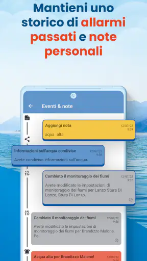 LivelloAcque HydroSOS screenshot