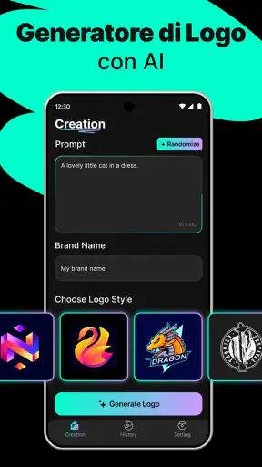 Logo Maker - Artistico AI screenshot