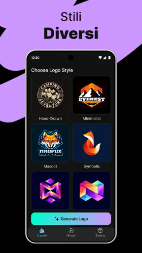 Logo Maker - Artistico AI screenshot