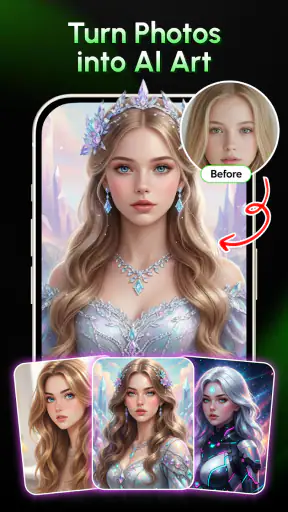Lumixr AI: Photo Editor & Art screenshot
