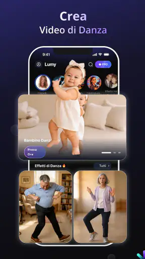 Lumy－Generatore Foto Video AI screenshot