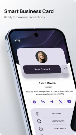 Lynqu: Biglietto da Visita screenshot