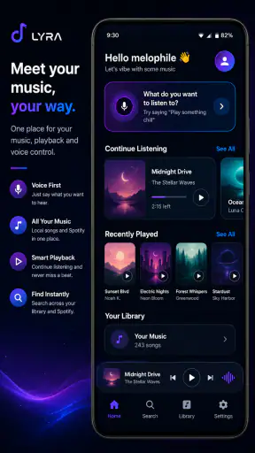 Lyra screenshot