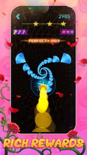 Dream Circles Dash: Music Game screenshot