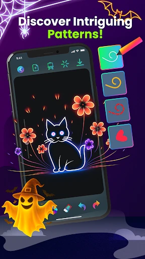 Magic Doodle: Glow Art Drawing screenshot