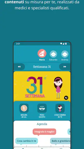 MammacheApp Gravidanza Bambino screenshot