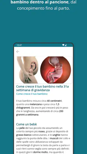MammacheApp Gravidanza Bambino screenshot