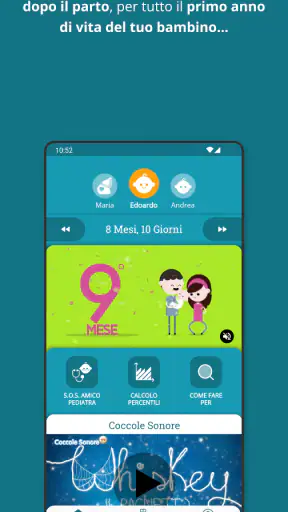 MammacheApp Gravidanza Bambino screenshot
