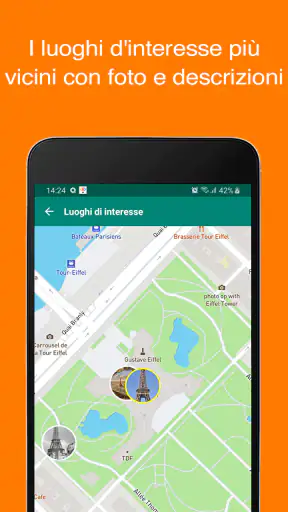 Mappa di Parigi offline + Guid screenshot