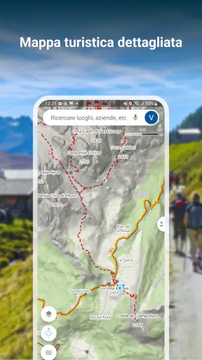 Mapy.com: Mappe offline & gps screenshot