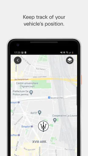 Maserati Connect screenshot