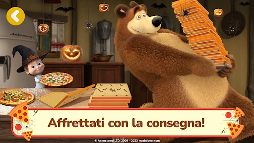 Masha e Orso: La Pizzeria! screenshot
