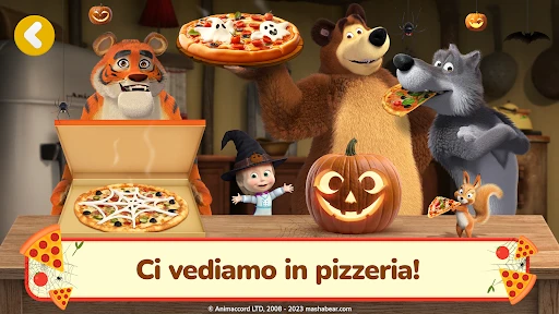 Masha e Orso: La Pizzeria! screenshot