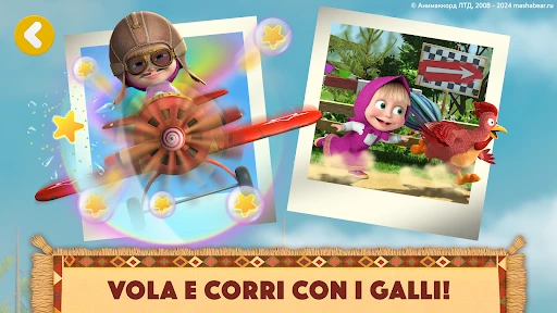 Masha e Orso Tamagotchi Giochi screenshot