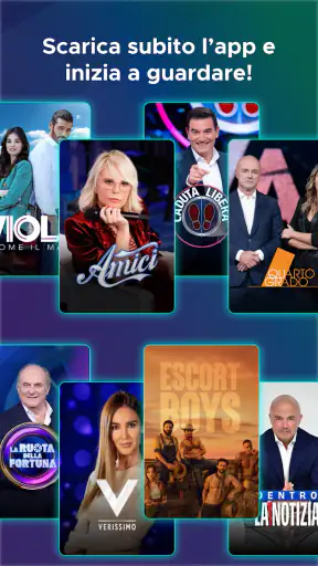 Mediaset Infinity Italia screenshot