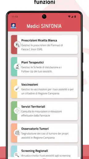 Medici SINFONIA screenshot