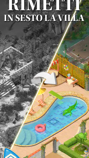 Merge Mansion: Puzzle e Storia screenshot