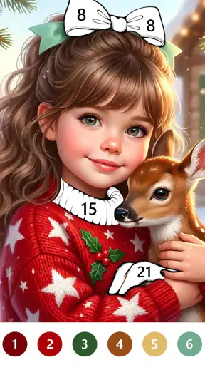 Merry Christmas Color screenshot