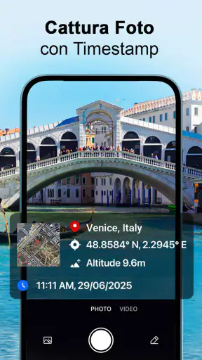 MeShot: GPS Map Camera & Stamp screenshot